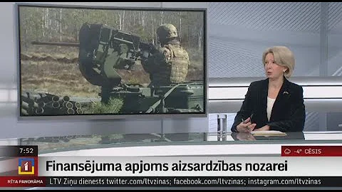Intervija ar aizsardzbas ministri (NA) Inru Mrnieci