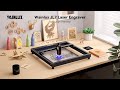 Wainlux jl7 laser engraver introduction of new features  laser engraver  10w laser 2023