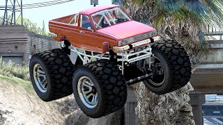 Gta V Ultimate 1970S Hillman Hunter Peykan Monster Truck Showcase