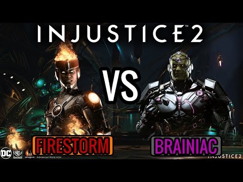 INJUSTICE 2 - FIRESTORM VS BRAINIAC ONLINE!