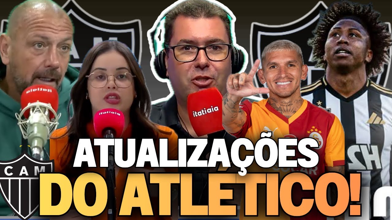 ITATIAIA ESPORTE ATUALIZA O MERCADO DO GALO | MAIS REFORÇO CHEGANDO | ATUALIZAÇÕES DO ATLÉTICO!
