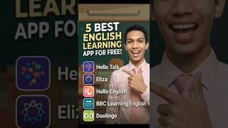 5 BEST ENGLISH LEARNING APP FOR FREE !!