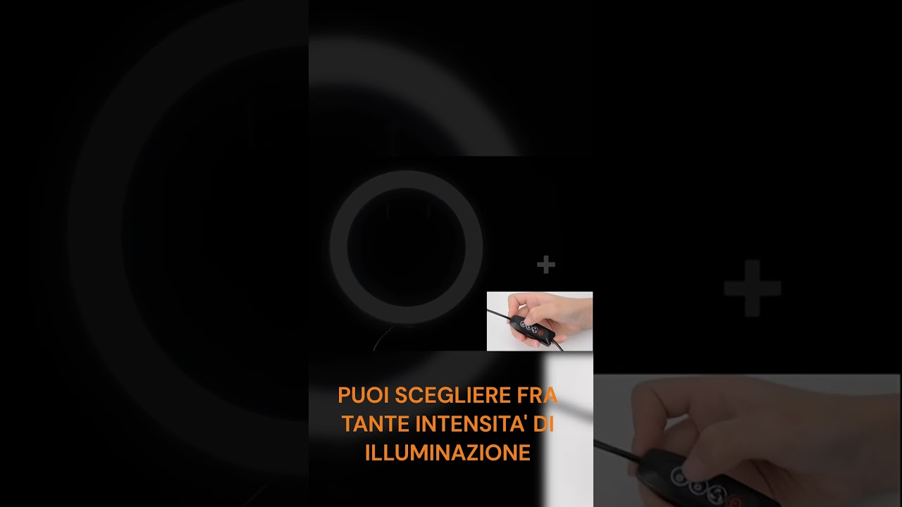 Anello Luce LED Regolabile per Fotocamera vai su Mainspacecloud.com 