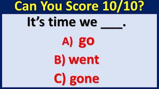 Test Your Grammar Skills With These Grammar Questions: Can You Pass This Test #english #grammar
