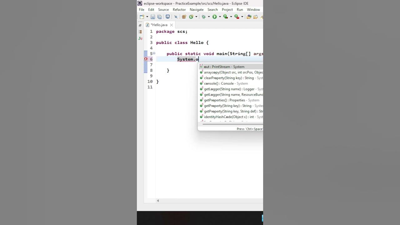 how to create hello world program in java | java programming # ...