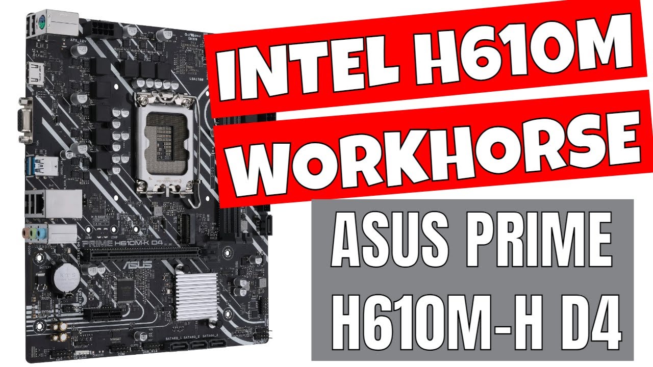 ASUS PRIME B660M-A D4 Carte mère Micro ATX Socket LGA 1700 - DDR4