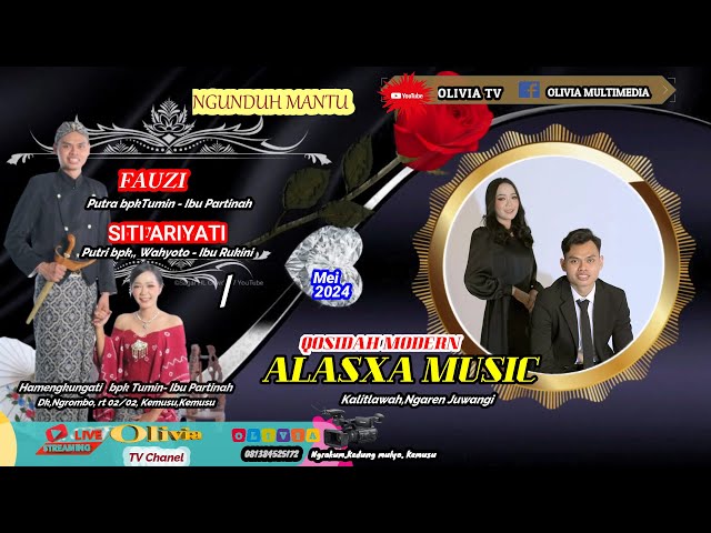 #liveALASXAMUSIC. NGUNDUH MANTU.   FAUZI & SITI ARIYATI class=