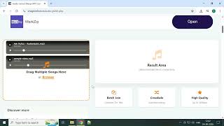How to Merge MP3 & Combine Audio Online Free (Without Uploading!) | ImageOnline screenshot 4