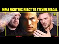 MMA FIGHTERS REACT TO STEVEN SEAGAL BEST FIGHT SCENES #5