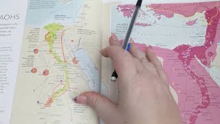 ASMR ~ Maps of Ancient Cultures! Mesopotamia, Egypt, Greece, China ~ Soft Spoken Map Tracing screenshot 3