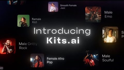 Kits.ai – Create Custom Voice Clones, AI Singing Generator, Split Stems, Isolate Vocals & more