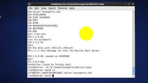 Setup Postfix Server  in CentOS