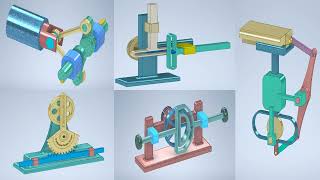 Mechanical Mechanisms for Converting Rotational Motion into Linear Motion - Mechanical Principles