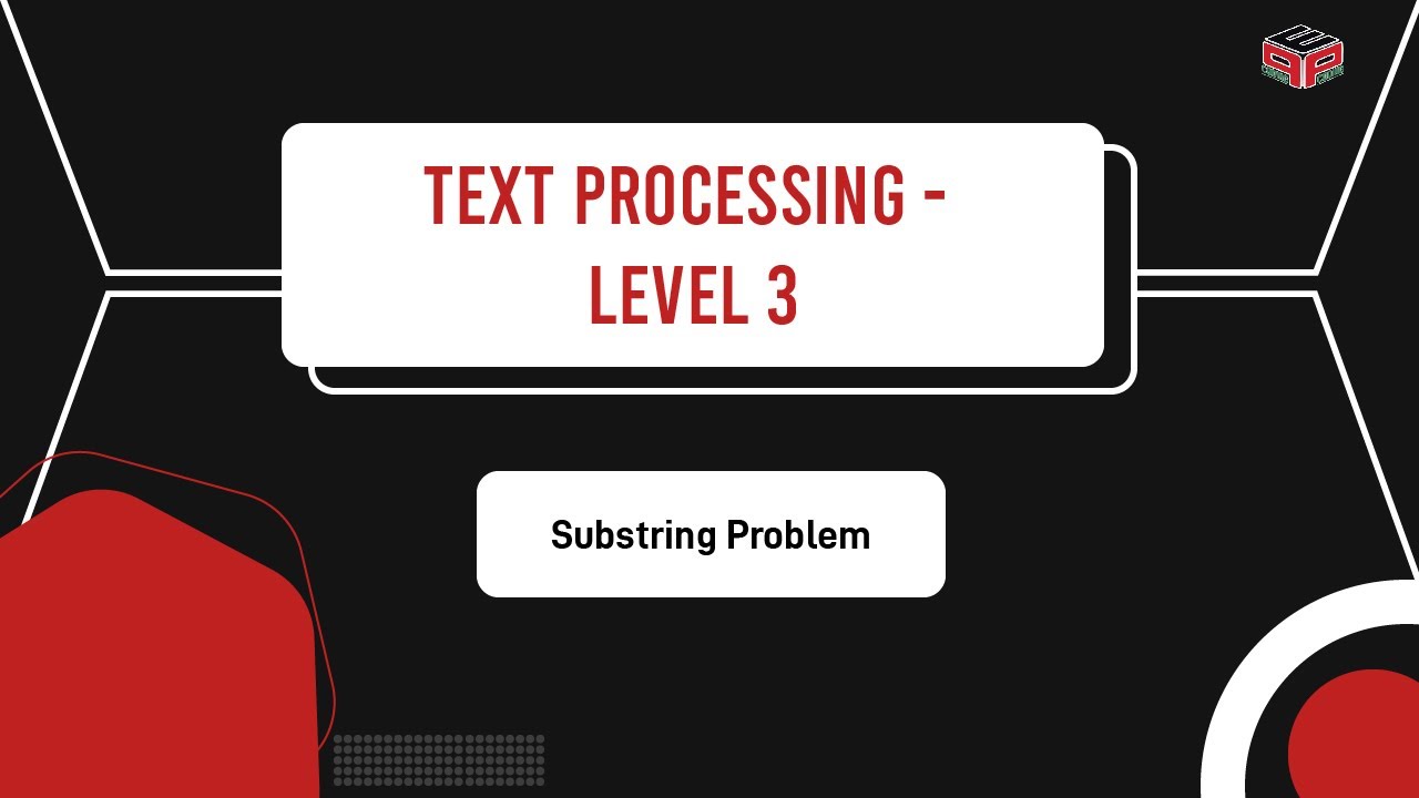 Substring Problem || Aho Corasick Algorithm - YouTube