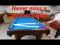 NEVER MISS A KICK OR BANK SHOT IN POOL! | Zero-X kicking/banking system