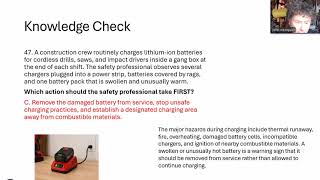Daily Quiz ep316 Tool Safety August 16 2026 BCSP