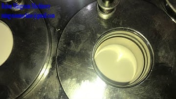 Ultrasonic heater paper cup machine testing running 50 pcs each min for Brazil client