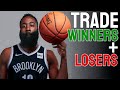 James Harden Nets trade WINNERS and LOSERS - [LAKERS SCARED???]