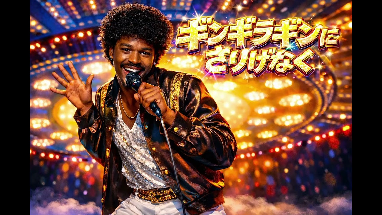 ロングワンマン灯　ギンギラギンにさりげなく ギンギラギンにさりげなく / 近藤 真彦 – Luxurious High Energy Funk