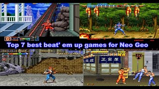 Top 7 best beat' em up games for Neo Geo