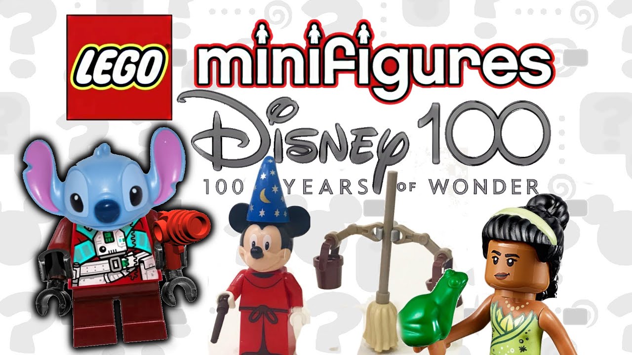 LEGO 71038 DISNEY 100 ~ Series 3 Minifigures Mulan Baymax Robin Hood  Pocahontas