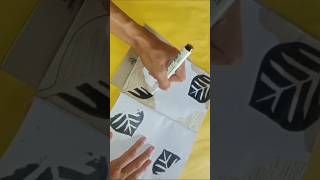 BORDER SCRAPBOOK DESIGN #diy #shorts #craft #shortvideo #papercraft #ideas #scrapbook #border #art