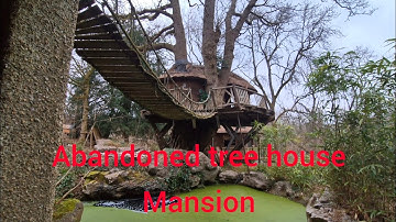 Abandoned tree house mansion. #abandoned