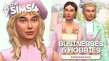 EVERY NEW CAS ITEM 💼🪴 | Sims 4 Businesses and Hobbies Create A Sim