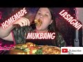 LASAGNA•SALAD•GARLIC BREAD•MUKBANG•EATING SHOW •BIG BITES