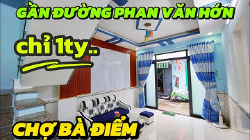 CĂN NÀY RẺ: Nhà 1 lầu 💥Sát đường Phan Văn Hớn,  chợ Bà Điểm #nhahocmon 