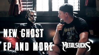 Ghost Interview 2016 - New EP Revealed, Post GRAMMY Partying, Burning Bodies on TV | MetalSucks