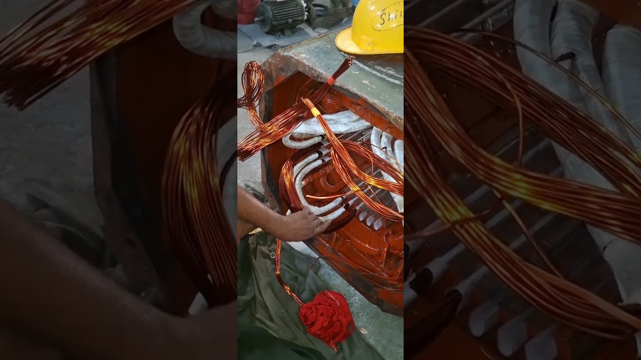 DC motor winding subscribe YouTube💯💯💯💯