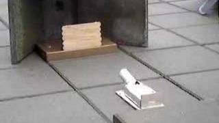 wall blast with sound
