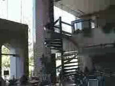 college students fall stairs jay