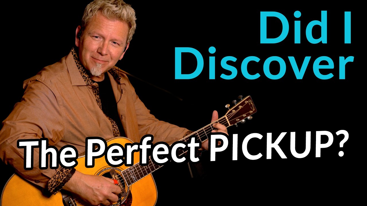 How to find the PERFECT PICKUP — Did I discover an acoustic guitar pickup that sounds NATURAL?