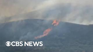 New brush fire breaks out in Southern California