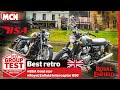Battle for the best british retro bsa gold star vs royal enfield intercepter 650  mcn review