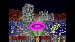 DOOM MOD MARIODM WAD SUPER MARIO BROS DOOM SUPER MARIO ELEMENTS DOOM WOLFENSTEIN 3D
