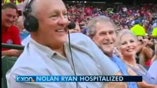 Nolan Ryan hospitalized in Houston