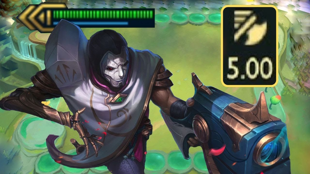 5.00 ATTACK SPEED JHIN FT. SPIRIT OF REDEMPTION | SET 16 - YouTube