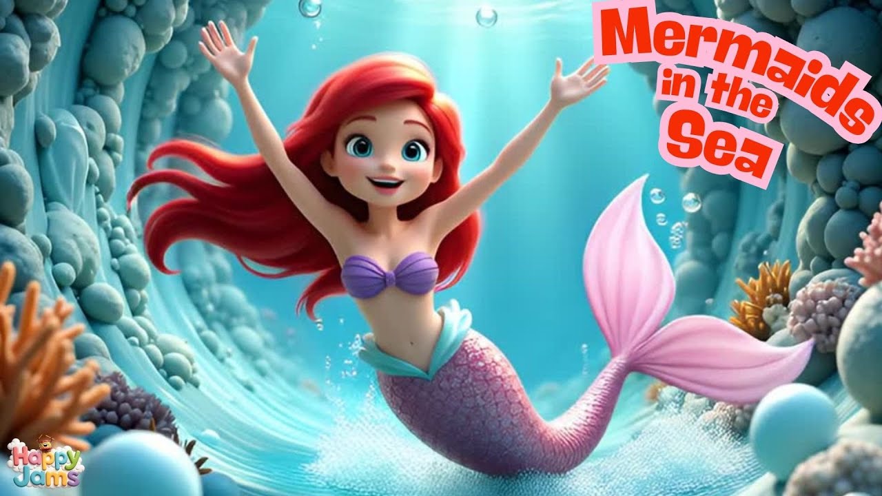 Dance and Play with Mermaids in the Sea! 🌊 Fun Kids Song - YouTube