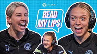 Read My Lips! BRUSCHETTA?! WHAT DID YOU SAY?! Man City's Esme, Alanna & Kerstin get very funny!