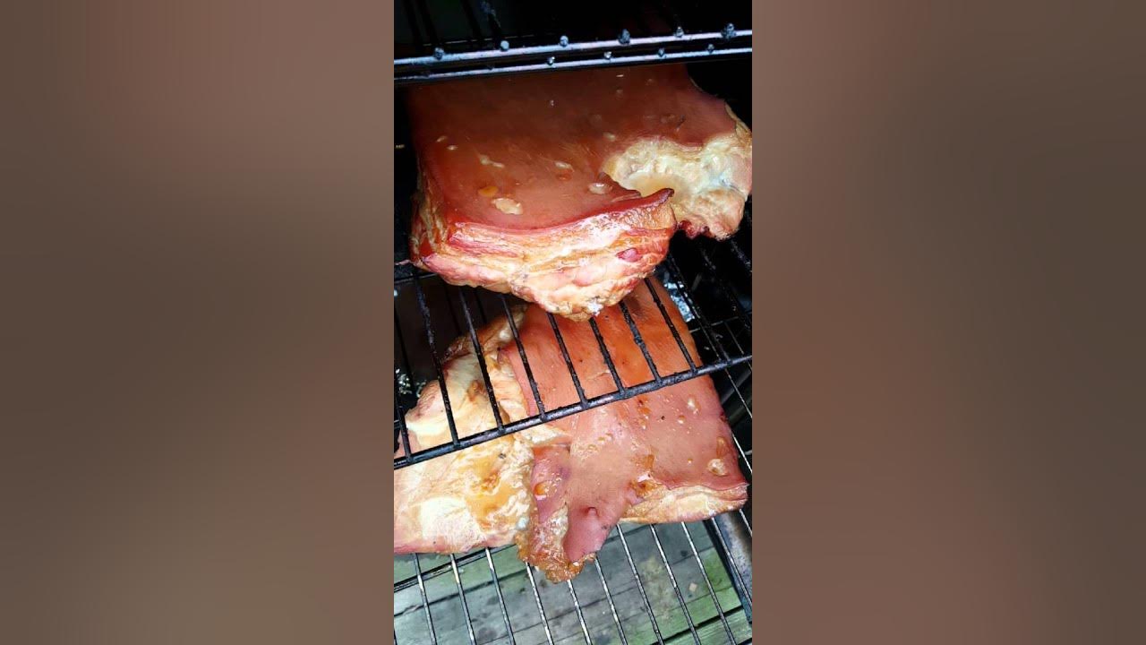 Homemade BACON Electric Smoker YouTube