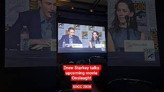 Drew Starkey talks upcoming film Onslaught & Director Adam Wingard at #SDCC26