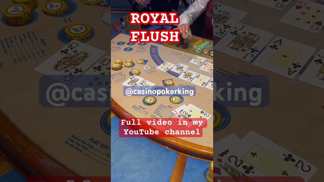 thông kê theo tông ROYAL FLUSH !Ultimate Texas hold ‘em royalflush royal casino ultimate UTH bigwin bigprofits