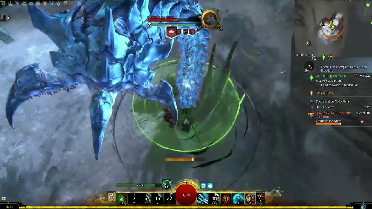 Guild Wars 2 - Champion ice wurm