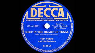 1941 Ted Weems - Deep In The Heart Of Texas (Perry Como, vocal)