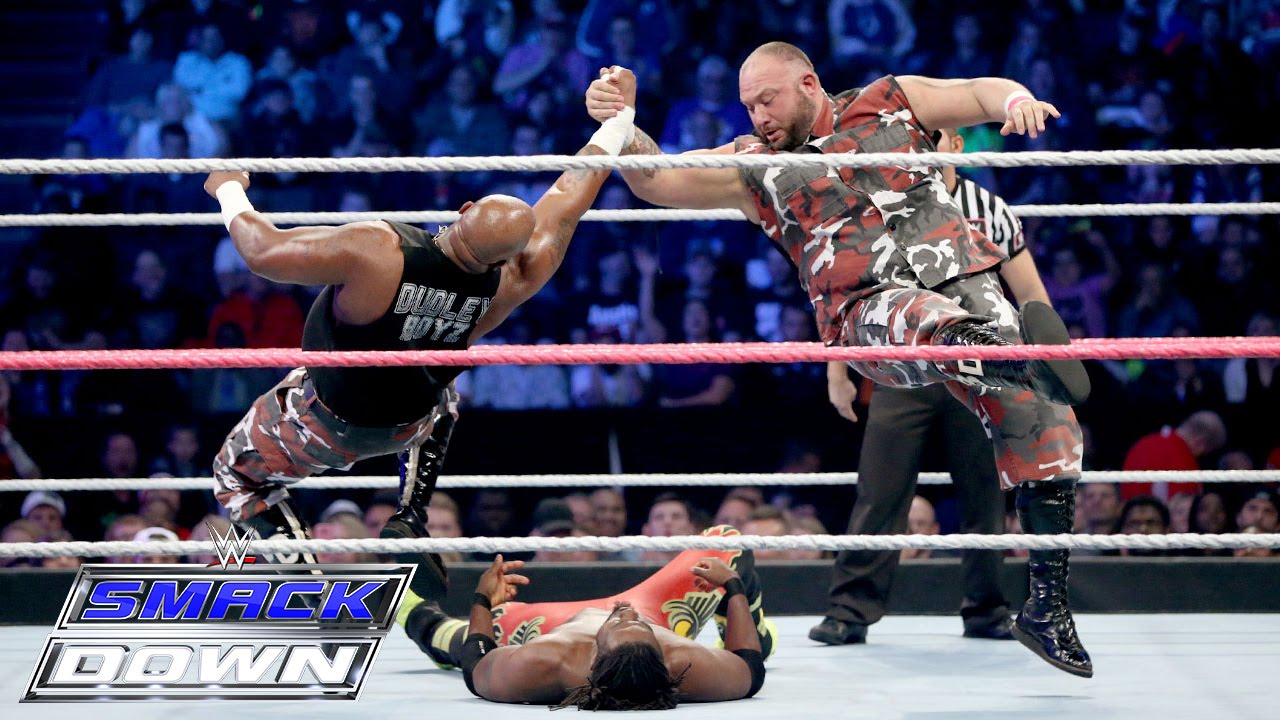 Dean Ambrose & The Dudley Boyz vs. The New Day: SmackDown – 15. Oktober 2015