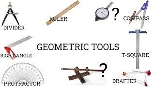 Name and uses of Geometry tools for Kids