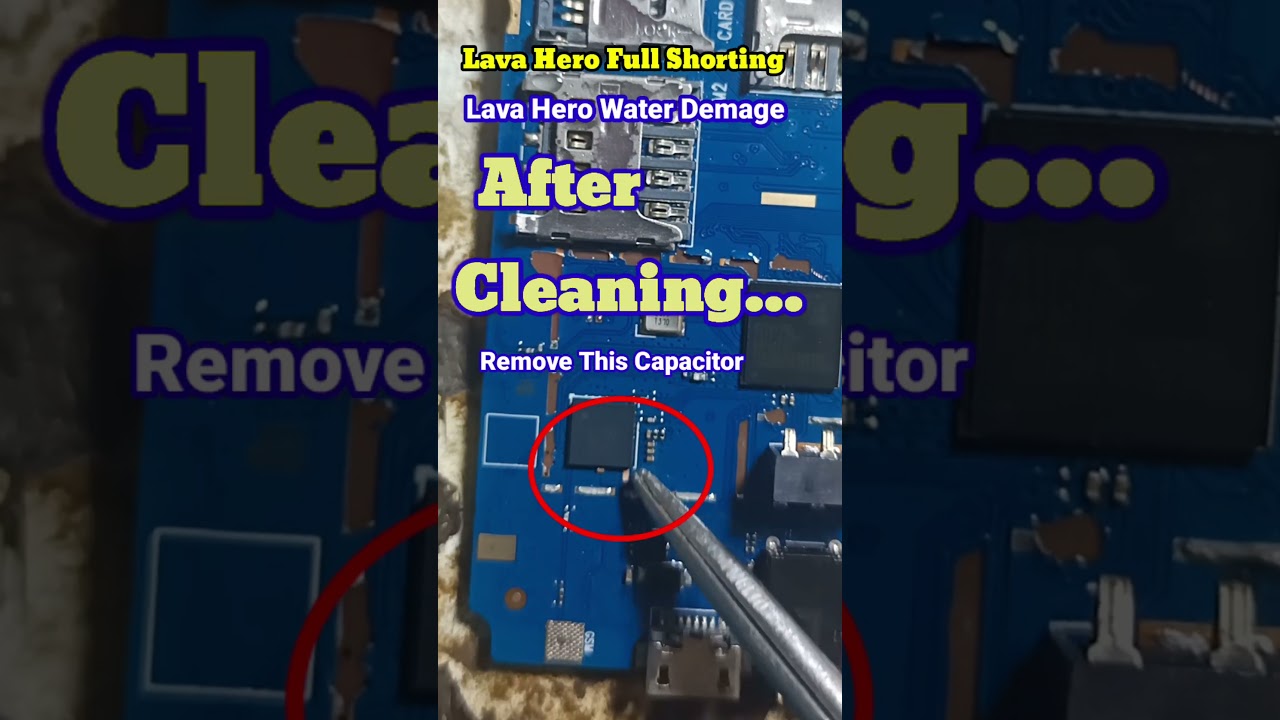 Lava Hero Water Damage , Lava Hero Full Shorting 